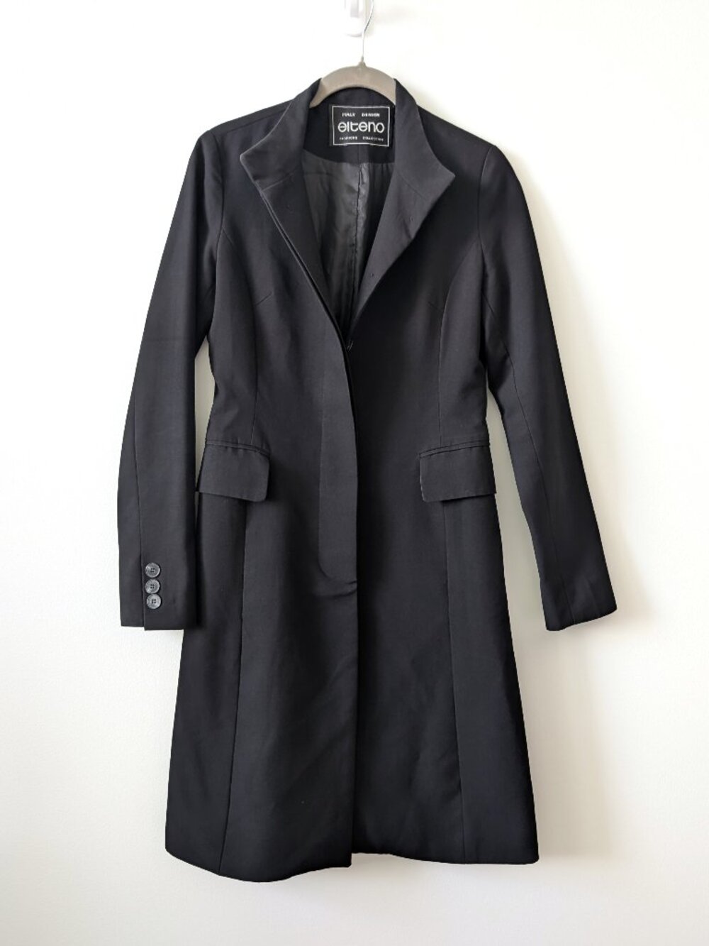 ELTENO Tailored Longline Coat | Small